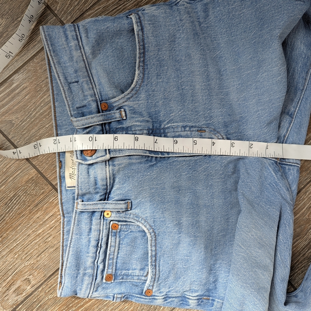 Madewell The Perfect Vintage Jean Size 25T / 0 High Rise Light Wash - Picture 13 of 15